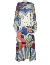 Plus Size African Bohemian Summer Dress for Women - Maxi Swimwear Cover-Up - Free Delivery Worldwide only at Flexi Africa